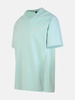 'BOXY' MUSK GREEN COTTON T-SHIRT