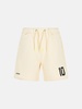'RUGBY' IVORY COTTON BERMUDA SHORTS