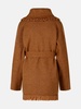 'FINEST' BROWN CASHMERE BLEND CARDIGAN