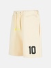 'RUGBY' IVORY COTTON BERMUDA SHORTS