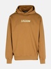 BROWN COTTON SWEATSHIRT