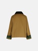 'ALMA' GREEN WAXED COTTON JACKET