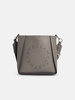 Stella Mccartney 'Soft' Grey Vegan Leather Crossbody Bag Women