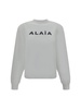 Alaïa Women Maxi Logo Long-Sleeved Top