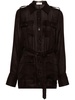 Saint Laurent Paris Women Abito Saharienne