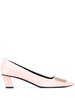 Roger Vivier Women Belle Vivier Leather Pumps