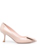 Roger Vivier Women Viv In The City Leather Pumps
