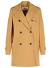 Max Mara 'Landa' Black Cotton Trench Coat Women