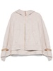 Max Mara Women Wool Hooded Cape