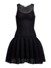 Alaia Women Short Dress In Crinoline Mesh
