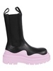 Bottega Veneta Women Bv Tire Leather Bots