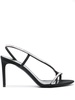 Celine Women Soir T 85 Crossover Sandalo Con Tacco
