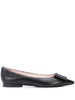 Roger Vivier Women Gommettine Leather Ballet Flats