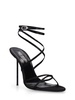 105mm Liz satin sandals