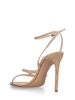 100mm Tita suede & crystal sandals