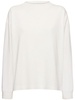 Amira jersey crewneck sweatshirt