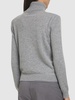 Cashmere knit turtleneck sweater