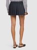 Blake pleated denim mini skirt