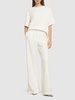 Lyra tech crepe wide pants