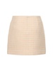 Vanessa houndstooth mini skirt