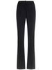 Stretch cady straight pants