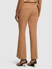 Haylee flared crepe cropped pants
