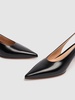 55mm Robbie leather slingbacks