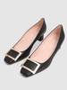 45mm Trompette leather pumps