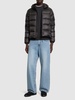 Light nylon puffer jacket