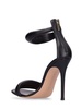 105mm Bijoux padded leather sandals