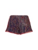 Pinky printed jacquard shorts