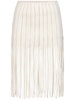 Embellished midi skirt