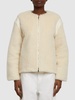 Panno wool blend collarless jacket