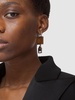 Lock & key earrings