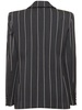 Pinstripe light wool tailored jacket