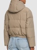 Cotton blend down jacket