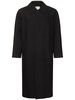 Unisex cotton blend mac coat