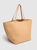 XL Park saddle leather tote bag