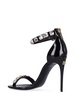 105mm Embellished patent leather sandals