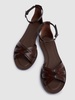 10mm Doubleflat leather sandals