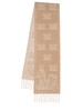 Sanima wool jacquard scarf