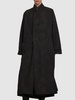 Cotton blend long coat