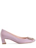 45mm Trompette patent leather pumps