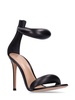 105mm Bijoux padded leather sandals