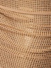 Mono shoulder knit mini dress
