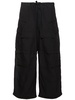 Large cotton blend cargo pants
