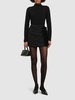 Ruffled mini skirt