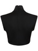 V neck crop top w/stud