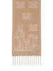 Sanima wool jacquard scarf