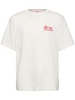 Oversized logo cotton t-shirt